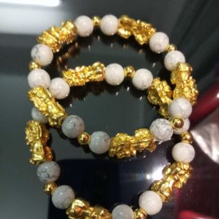 Vòng đeo tay chuỗi đeo tay phong thủy 5 tỳ hưu y hình