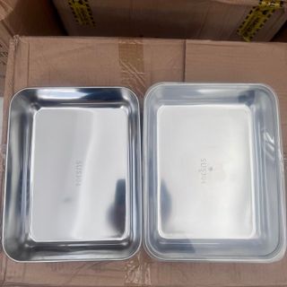 KHAY INOX ĐỰNG THỰC PHẨM CỠ TRUNG LỚN