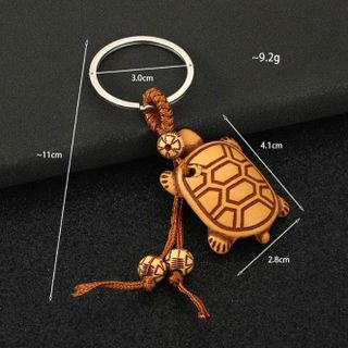 Móc khóa hình rùa móc chìa khóa phong thủy