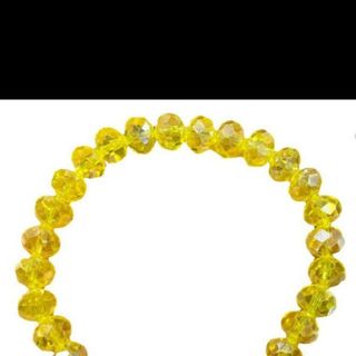 Chuỗi vòng đeo tay phong thủy vòng đeo tay chuỗi màu vàng pha lê