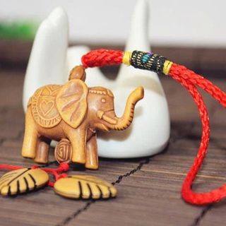 Dây treo con voi mẫu y hình phong thủy