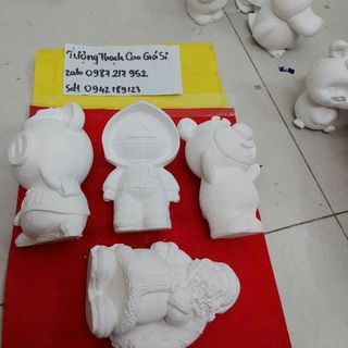 Tượng thạch cao tô màu tượng thạch cao trẻ em size lớn
