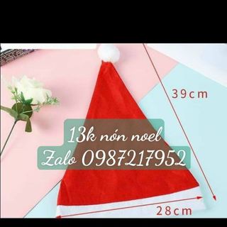 Nón noel mũ giáng sinhhhh