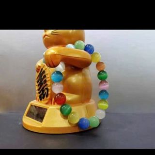 Chuỗi vòng phong thủy vòng đá mắt mèo nhiều màu sắc 10ly