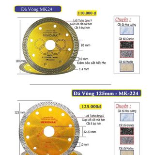 Lưỡi Cắt Kim Cương Mekomax Chất Lượng Cao