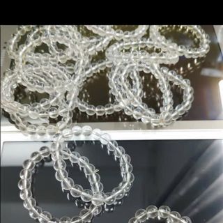 Vòng tay phong thủy trong suốt chuỗi đeo tay 8li