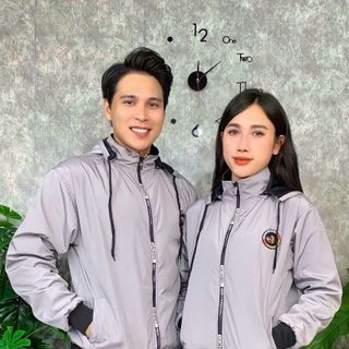 Áo khoác dù cặp nam nữ