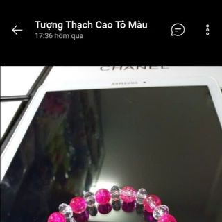 Chuỗi phong cách thời trang chuỗi đẹp đeo tay màu hồng