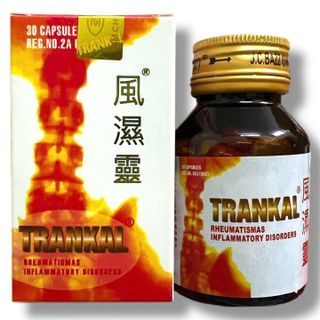 Viên uống Trankal hỗ trợ viêm thấp khớp, đau nhức xương khớp, tê bì chân tay, đi đứng khó khăn - Hộp 30 viên - Xuất xứ: Thái Lan - Mã số 2121