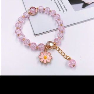 Vòng tay phong thủy hoa cúc đẹp chuỗi đeo tay