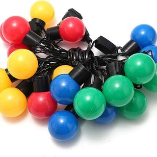 DÂY ĐÈN TRANG TRÍ BÓNG Fi-50 ĐỦ MÀU DÀI 5M 16 BÓNG