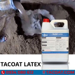 [2 Lit] Chống thấm tuyệt hảo, kháng mài mòn - Phụ Gia Chống Thấm Và Tác Nhân Kêt Nối TACOAT LATEX