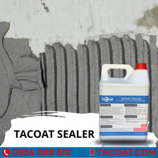 [2 Lít] Chặn vết nước rò rỉ qua vách, sàn bê tông - Chất Đông Cứng Nhanh Xi Măng Ngăn Rò Rỉ Nước TACOAT SEALER