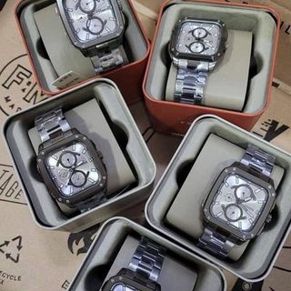 ĐỒNG HỒ NAM CAO CẤP POSSIL BQ2657 THÉP MẶT VUÔNG FULLBOX