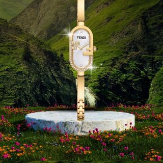 ĐỒNG HỒ NỮ CAO CẤP PENDI VÒNG KIỀNG VÀNG MỎNG