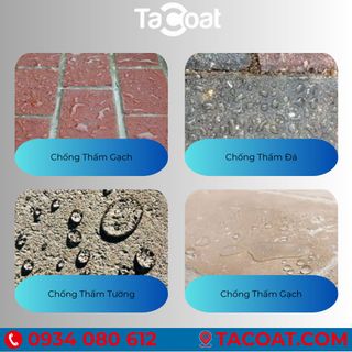 [20 Lít] Cho Đá Tự Nhiên, Đá Marble Cao Cấp, Gạch Gốm -  Chống Thâm Đá Tự Nhiên Trong Suốt TACOAT SEAL