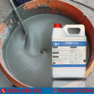 [10 Lít] Phụ Gia Chống Thấm Và Tác Nhân Kêt Nối TACOAT LATEX - Chống thấm tuyệt hảo, kháng mài mòn