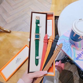ĐỒNG HỒ NỮ CAO CẤP HERME HÊURE H VIỀN ĐÁ TẶNG KÈM DÂY DA XỊN