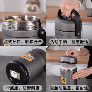 Cặp Lồng 2,5L Xanbo Trắng (THÙNG 24C)