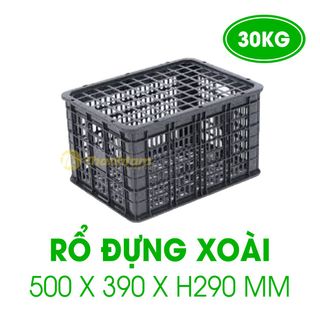 Rổ Xoài 30Kg - Rổ nhựa đựng xoài chất lượng