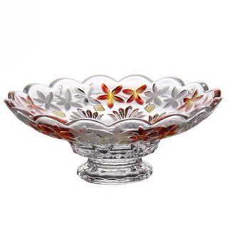 Đĩa Thủy Tinh Chân Bồng Màu (THUNG 8B)