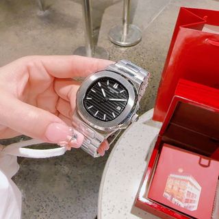 ĐỒNG HỒ NAM NỮ CAO CẤP FATEK MẶT VUÔNG DÂY THÉP MÁY AUTOMATIC VÀ MÁY QUARZT