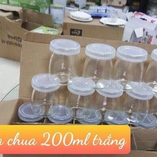 Hũ Sữa Chua Trắng Trơn 200ml (THÙNG 180C)