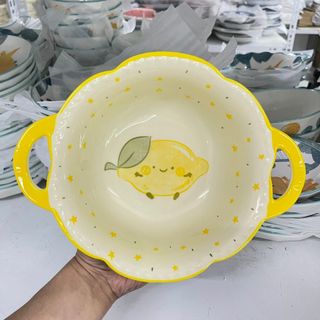 Bộ 9 Chi Tiết Bát, Tô 2 Tai, Thìa Chanh (THÙNG 20B)