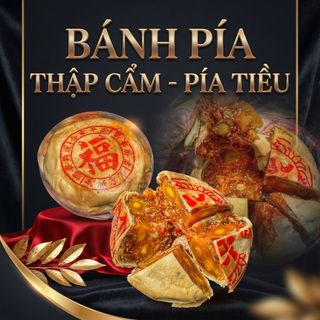 BÁNH PÍA LẠP THỊT, PÍA THẬP CẨM, BÁNH TIỀU THƠM NGON SIÊU TO 600G 8 TRỨNG - WINNIE HOUSE