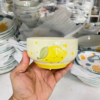 Bộ 9 Chi Tiết Bát, Tô 2 Tai, Thìa Chanh (THÙNG 20B)