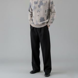 Áo len nam cổ tròn áo cổ 3p len nam len nhung dày siêu ấm họa tiết trẻ trung Hà Đinh - M L XL XXL - 3p-913loang Bán sỉ bán buôn