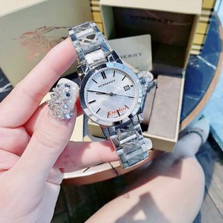 ĐỒNG HỒ NAM NỮ CAO CẤP BUBBERI  MẶT SAPHIRE DÂY THÉP SỐ VẠCH