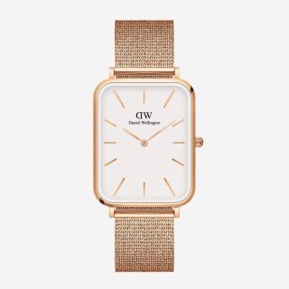 SIÊU SALE ĐỒNG HỒ CAO CẤP D WELLINGTON MẶT CHỮ NHẬT DÂY DA VÀ LƯỚI SIZE LỚN