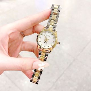 ĐỒNG HỒ NỮ CHÍNH HÃNG SCOTTE MẶT TRÒN KIM CON ONG XOAY FULLBOX