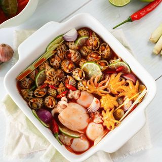 Mực Nang Baby- Khay 1kg net 8 20-40 con (Giao Hỏa tốc TPHCM)