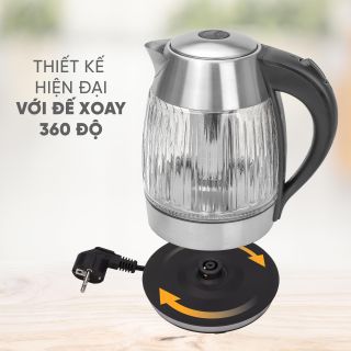 ÂGN Ấm Điện Siêu Tốc KK1268 - 1.7L (THÙNG 12C)