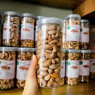 HẠT ĐIỀU VỎ LỤA – HŨ CAO 500G 🌰