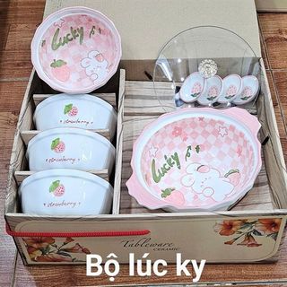 Bộ 9 Chi Tiết Thỏ Lucky (THÙNG 10B)