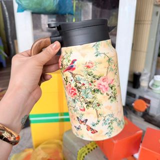 ÂGN Ấm Giữ Nhiệt Hoa Văn 1500ml Họa Tiết (THÙNG 30C)