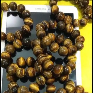 Vòng chuỗi đeo tay đá mắt hổ 16 ly vòng tay