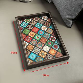 Khay Thổ Cẩm Đĩa Thổ Cẩm ( THÙNG 84C)