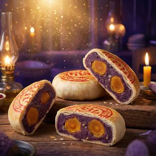 BÁNH PÍA KHOAI MÔN SẦU RIÊNG BÁT BỬU, VỊ NGON KHÓ QUÊN 600G - WINNIE HOUSE