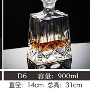 Chai Rượu Thủy Tinh CC 900ml (THÙNG 6C)