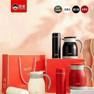 ÂGN Ấm Kèm Bình Giữ Nhiệt KD - 9041"300ml/620ml ( THÙNG 12B )