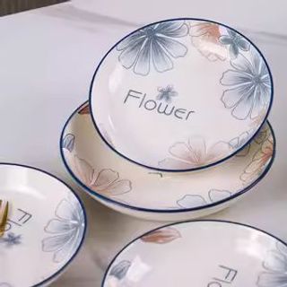 Bộ Bát Đĩa Tô Đủ Món 10 CHI TIẾT (DÂY 5B)