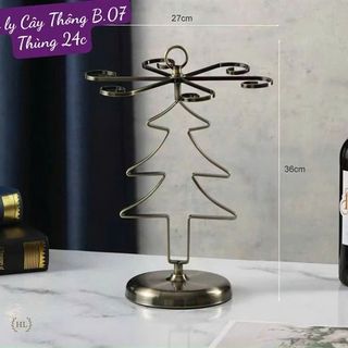 Giá Treo Ly Cây Thông B.07 (THÙNG 24C)