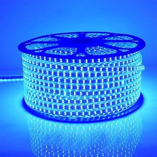 ĐÈN LED DÂY 2835 HAI HÀNG XANH DƯƠNG DÀI 100M