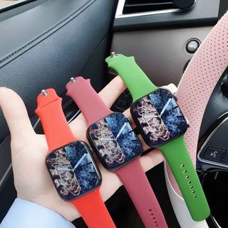 XẢ KHO GIÁNG SINH ĐỒNG HỒ THÔNG MINH T500 PLUS DÂY CAO SU NHIỀU MÀU