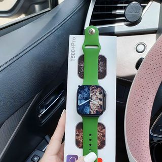 XẢ KHO GIÁNG SINH ĐỒNG HỒ THÔNG MINH T500 PLUS DÂY CAO SU NHIỀU MÀU