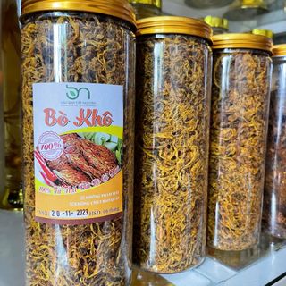 BÒ KHÔ MIẾNG - ĐẶC SẢN GIA LAI TÂY NGUYÊN - HỘP 500G 🥩🌄